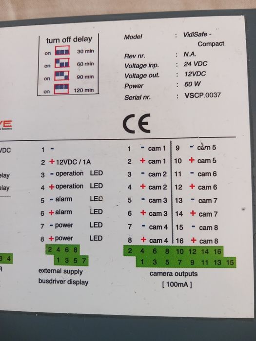 Sursa alimentare Vidiwave VSCP 0037
