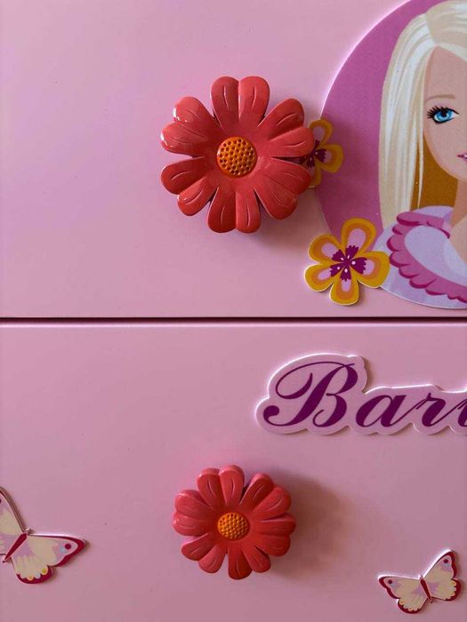 Тумбочка Barbie с двумя ящиками
