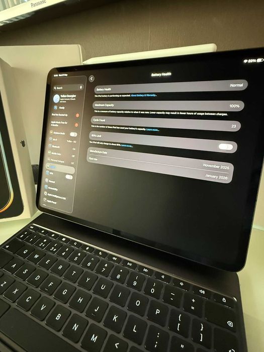 ++ Нов ++ iPad Pro 13 M5 16 1TB Nano Glass + Magic Keyboard + Pencil Pro