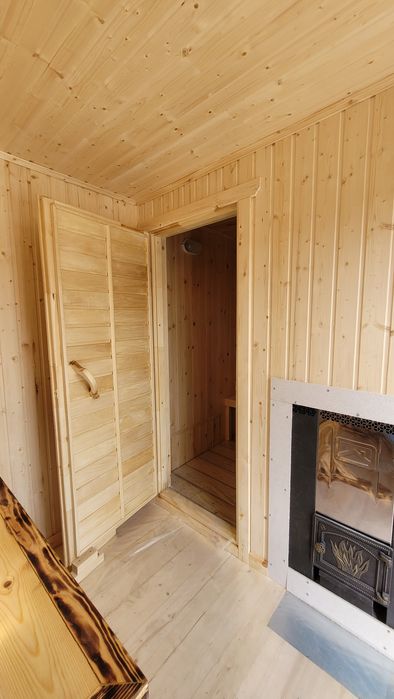 Баня Купава с внутренней печкой