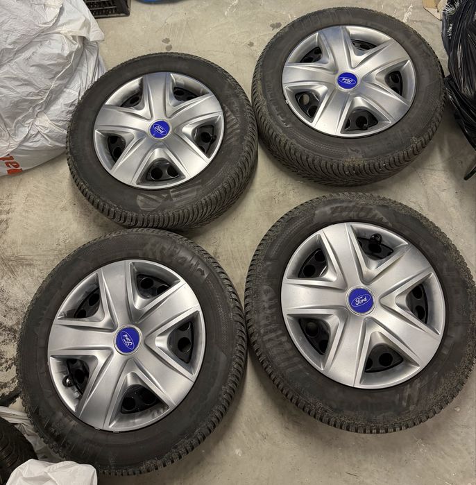 Set Jante Ford 17 inch  cu cauciucuri de iarna DOT 2024
