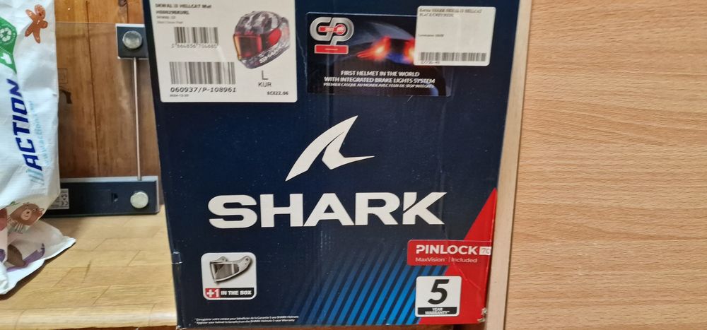 Shark Skwal i3 Hellcat Mat НОВА размер L
