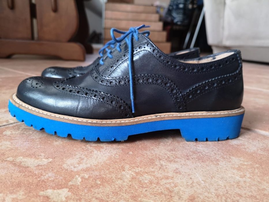 Pantofi OXFORD din PIELE naturala, Made in Italy