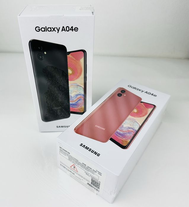 НОВ! Samsung A04e 32GB 3GB Cooper / Black / Light Blue 2г. Гаранция!