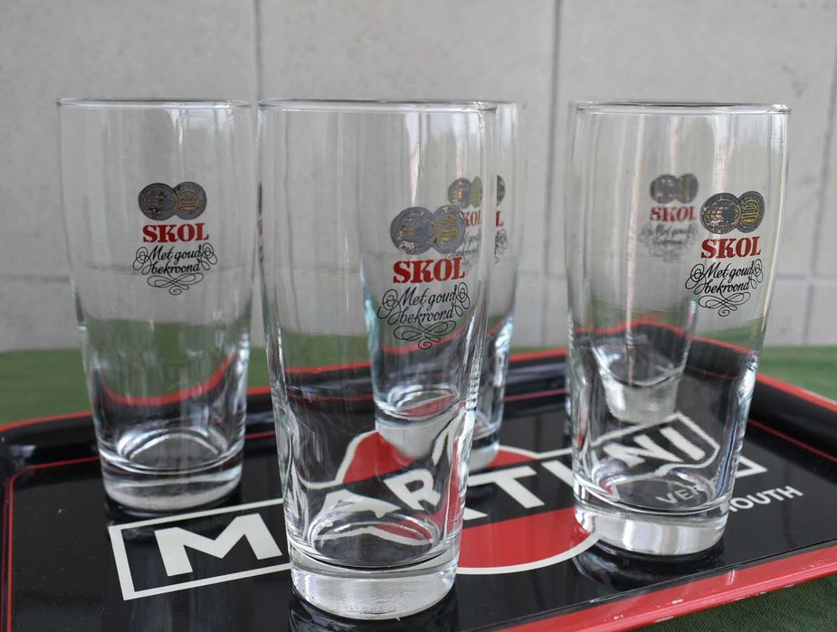 Оригинални чаши за бира Skol