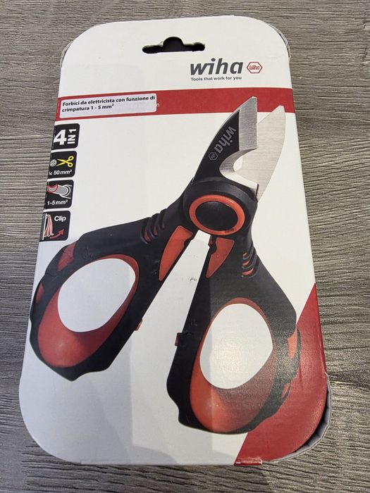 Foarfeca profesionala petru electricieni Wiha 78136