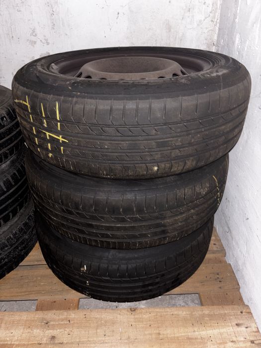 Set 4 jante + cauciucuri de vară Goodride