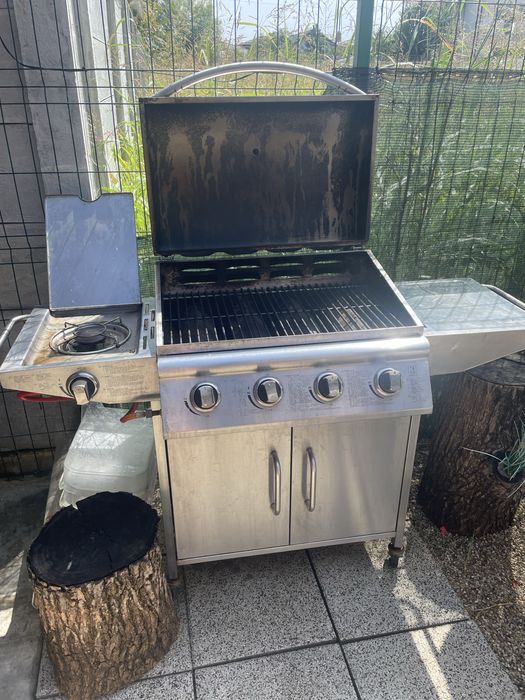 vand gratar gaz full inox 4 arzatoare