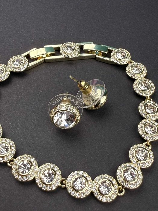 Set Bijuterii Swarovski Ariana Grande-Colier, Brățară și Cercei