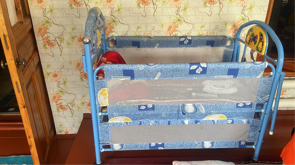 Детский кровать с люлки