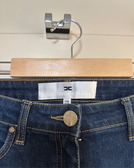 Blugi Elisabetta Franchi - Retro / Vintage - Low-Waist (S/M)