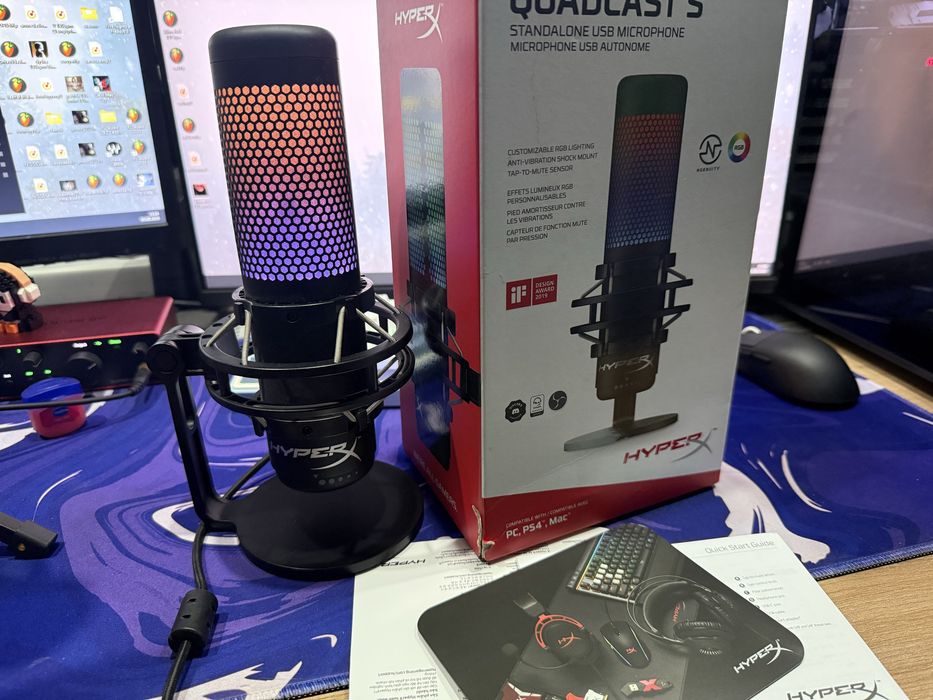 Микрофон HyperX quadcast S