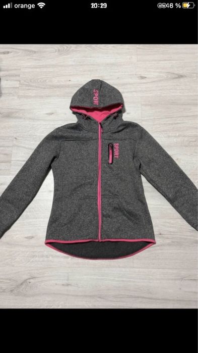 Jacheta cu fermoar noua