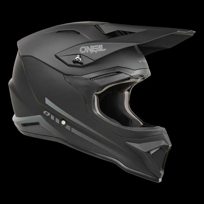 Каска O'NEAL 1SERIES Solid Black V.25
