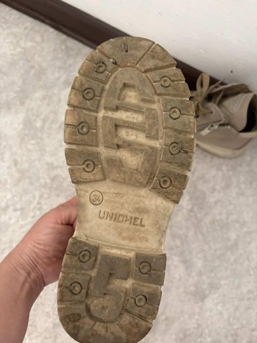 Ботинки демисезоннын натуральная кожа