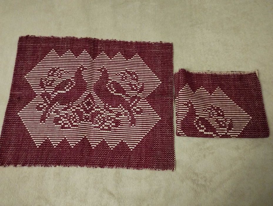 Кавиьори за стена, ръчно тъкани.Плат кадифе
