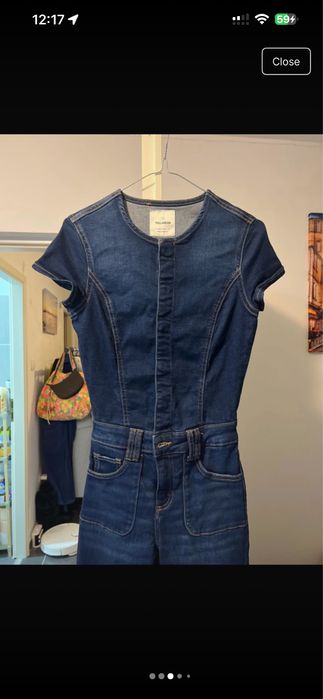 Salopeta Jeans Pull and Bear