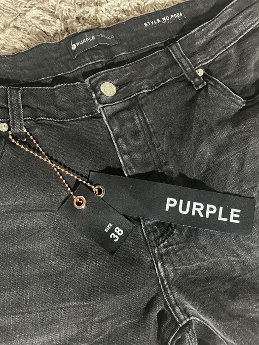 Erd, purple jeans, palm angels