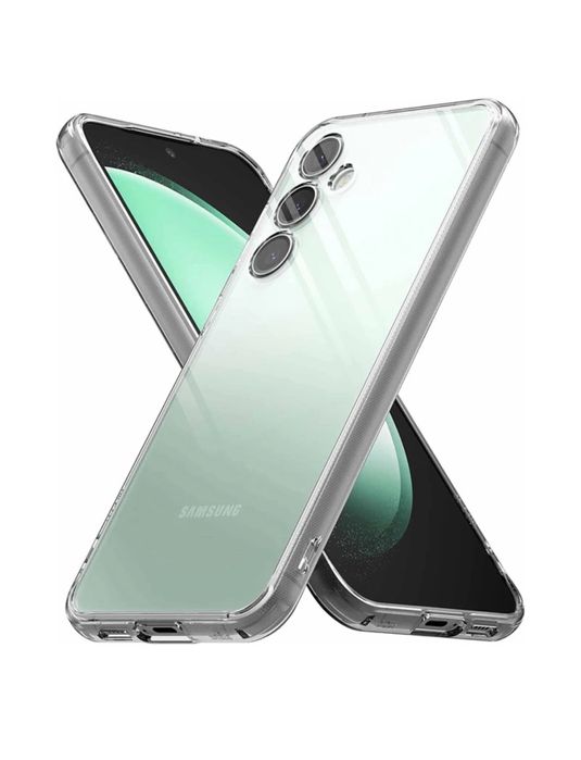 Samsung S20 S21 S23 S24 FE S25 FE Husa Silicon Neagra /Transparenta