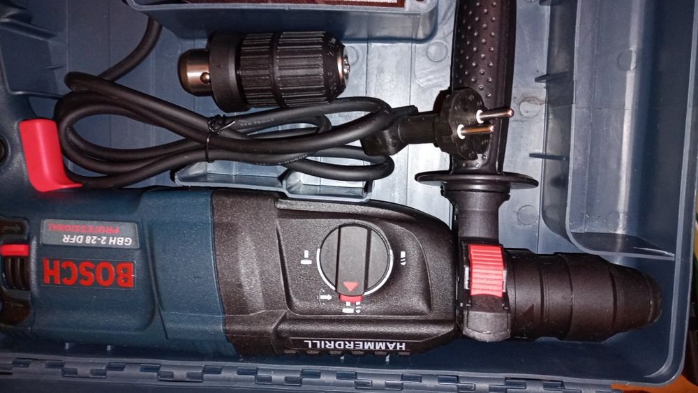 Перфоратор+Бормашина винтоверт+Сокоизтисквачка+Поцинкована тел+количка