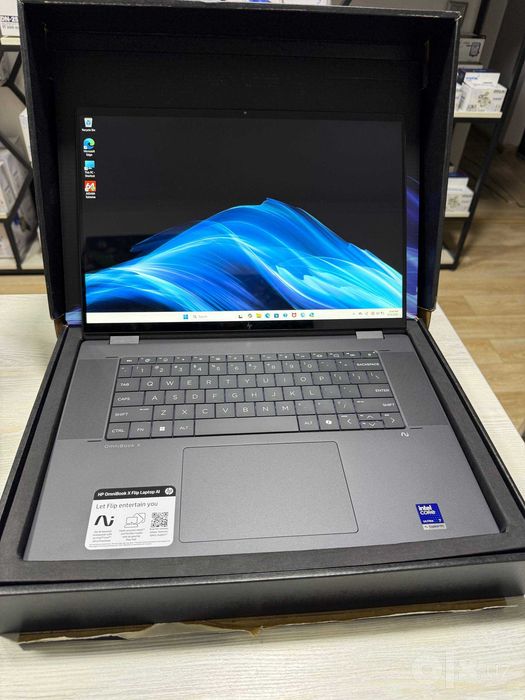 HP OmniBook X Flip  - 16” 2K WUXGA IPS x360 Core Ultra 7 256V 16/1TB