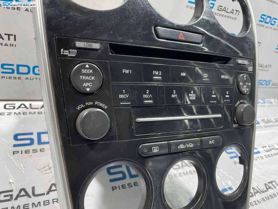 Unitate Radio CD Player Model GAA666DSX Mazda 6 2002 - 2008 Cod CQ-EM46700A [L4577]