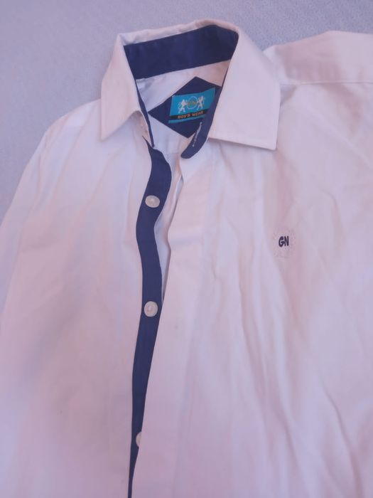 Школьная рубашка для мальчика