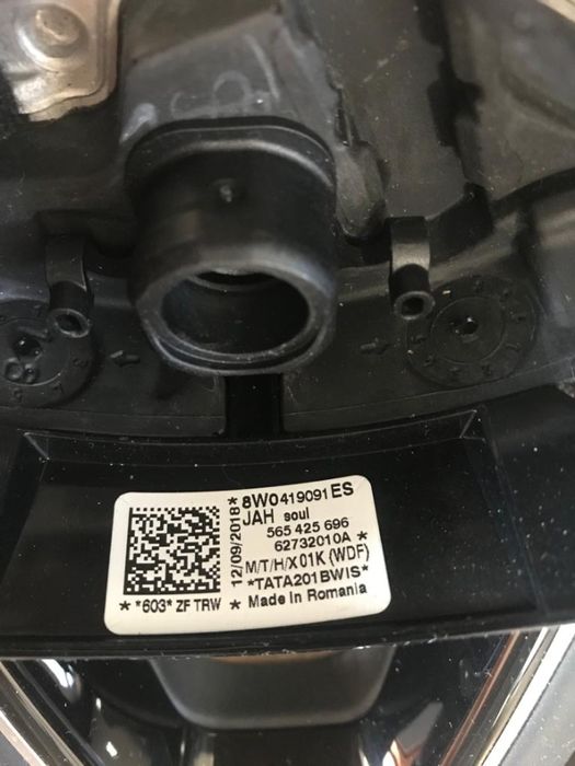 Audi, Ауди - Волан,AirBag,Аербег,Автоключ 2018г