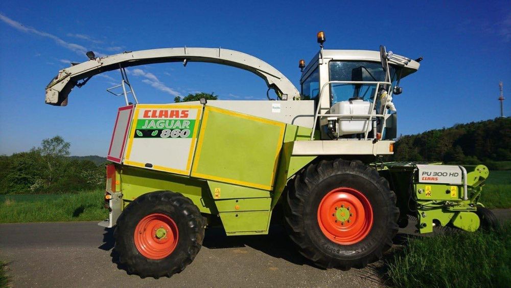 Claas Jaguar 860 Kambayn
