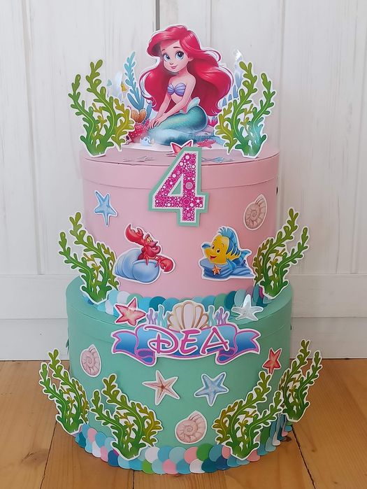 Картонена торта за момиче