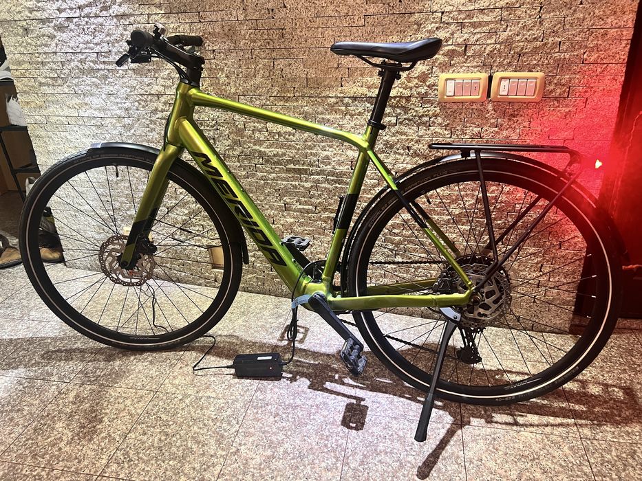 Bicicleta electrica  marimea  M 51/ asistata electric ( Mahle x35)  Merida e speeder 400q pret magazin 12000-14500 lei