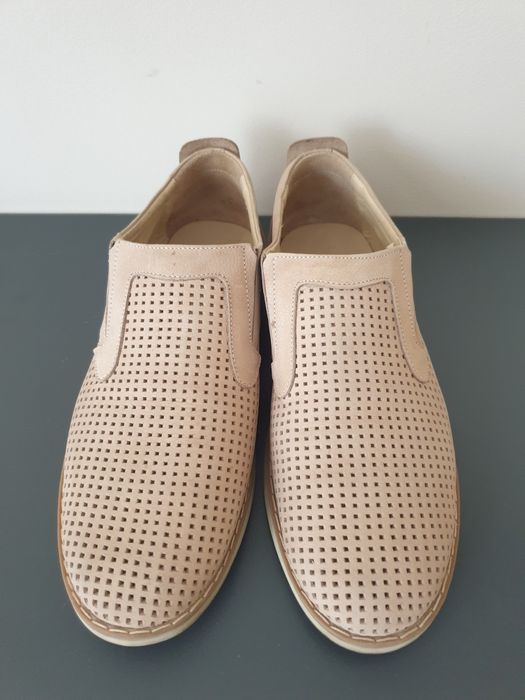 Мокасины из крек кожи