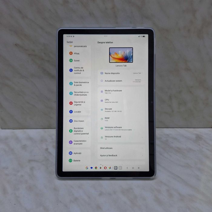 Tableta LENOVO Tab, 10.1", 4GB RAM, 128GB, Wi-Fi Zeus Amanet Militari