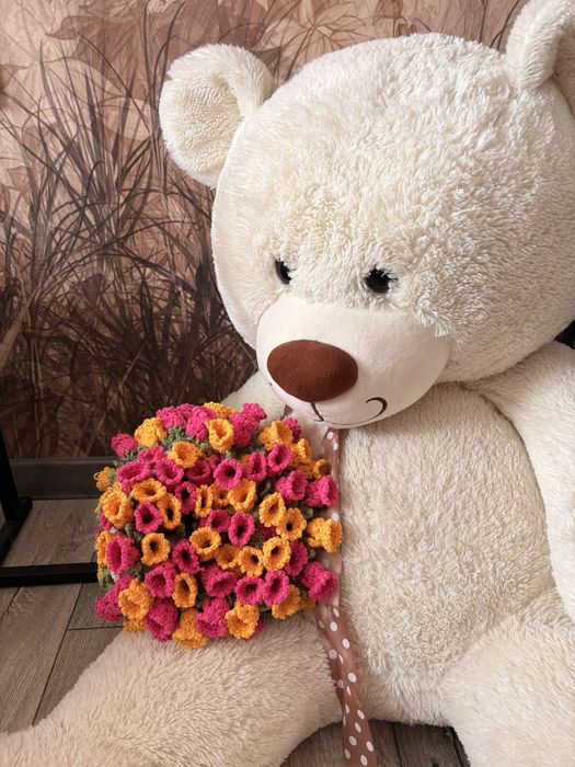 Плед букет/подарок на 8 марта