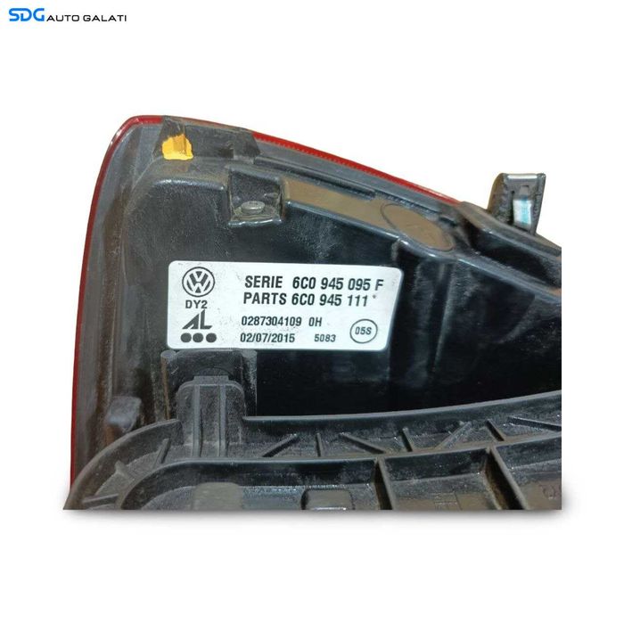 Stop Lampa Tripla Stanga Volkswagen Polo 6R 2010 - 2018 Cod 6C0945095F 6C0945111 0287304109 [LR2351]