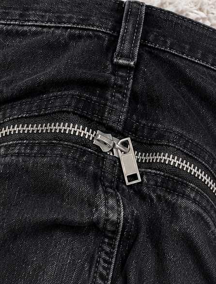 Rick Owens Bolan Banana Cut Jeans Negri