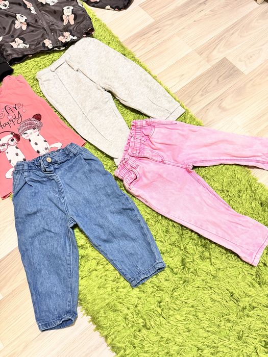 Много запазени дрешки за момиче 18-24м