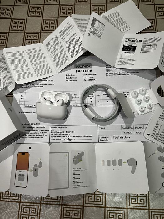 casti wireless air pods 2 pro