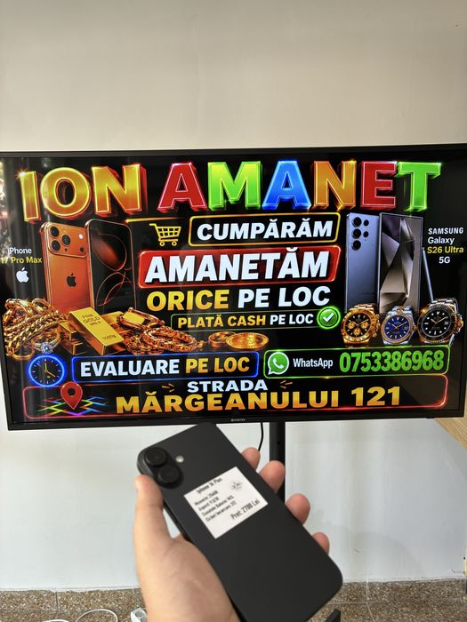 ION Amanet - Iphone 16 Plus - 256 GB - 96%