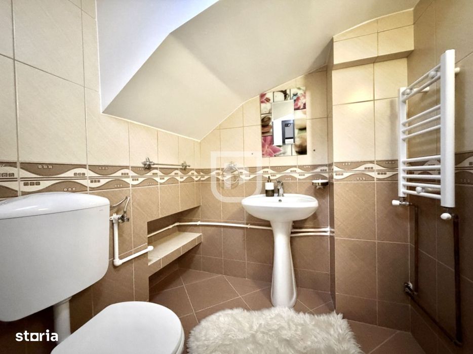 Triplex LUX în centrul Frasin – complet mobilat