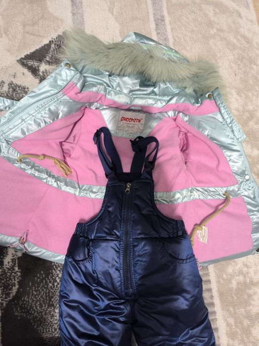 Зимний костюм на девочку