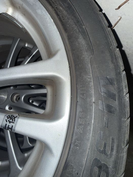 Шины с дисками оргинал комплект