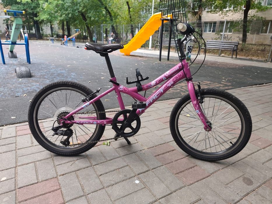 Bicicleta 20 inch pentru fete X Fact Princess, roz