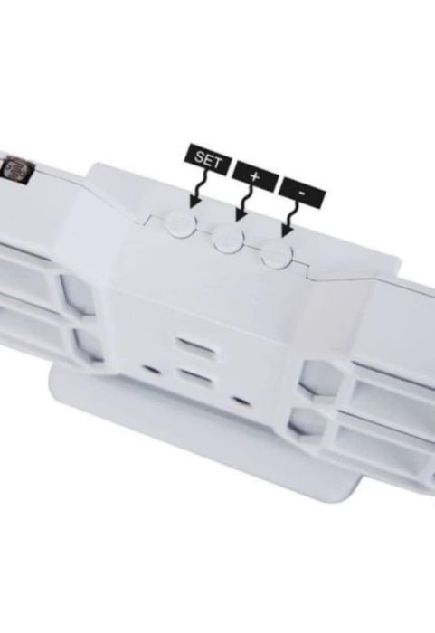 Ceasul digital cu termomentru, afisaj mare cu lumina LED alb rece,Nou!