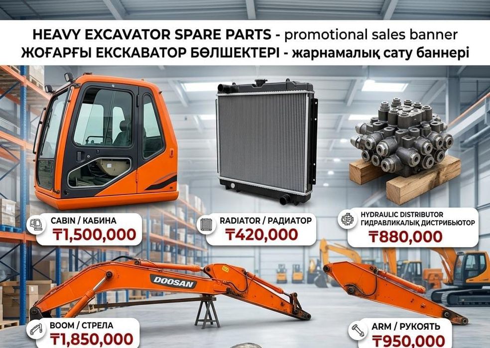 Dosan экскаватор запчасти