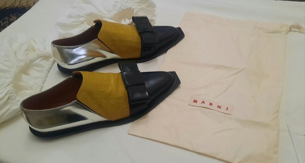 "MARNI" 38 размер, Туфли женские, оригинал, новые
