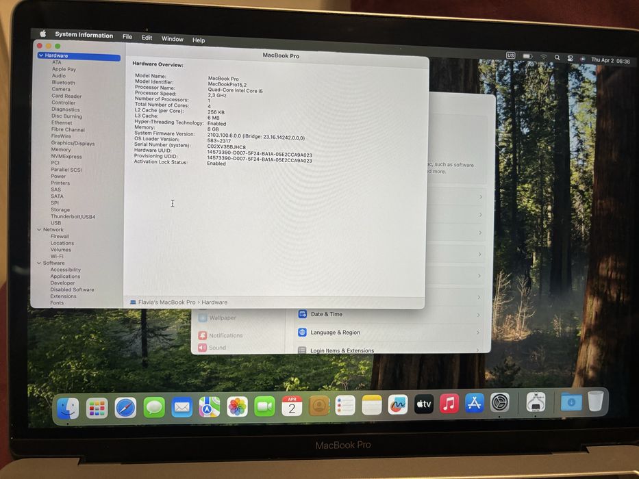 MacBookPro Touch Bar 2018