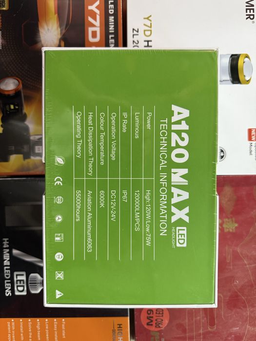 H4 Zimmer lupali Led 120W