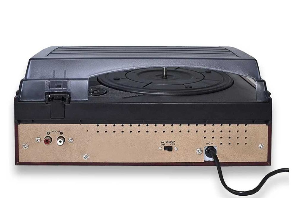 Karcher KA 8050 Record Player with in-built Speakers Silver