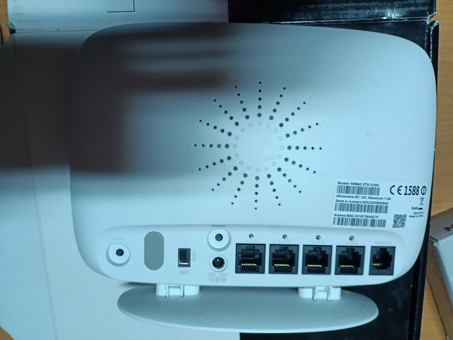 ZTE IX350 WiMAX 4G Wi-Fi router